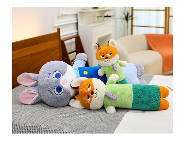 Judy Hopps/ Nick Wild- Fox Pillow